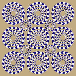 幻觉旋转圆圈(幻觉)照片