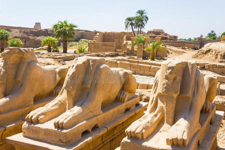 埃及卡纳克神庙古遗址