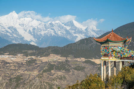 西藏馆与云南梅里雪山