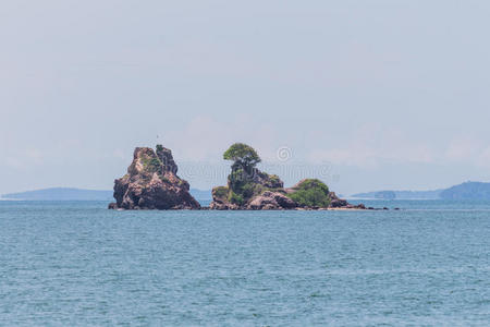 浩瀚 岛屿 风景 波浪 热带 云景 天堂 天空 太平洋 情景