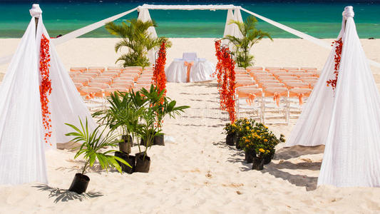 墨西哥海滩婚礼筹备
