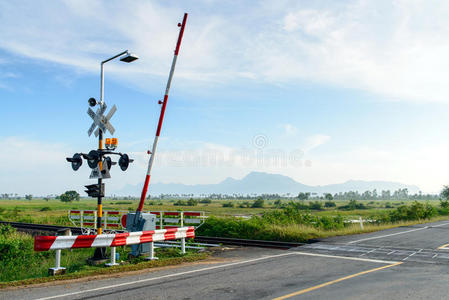 障碍道口图片-障碍道口素材-障碍道口插画-摄图新视界