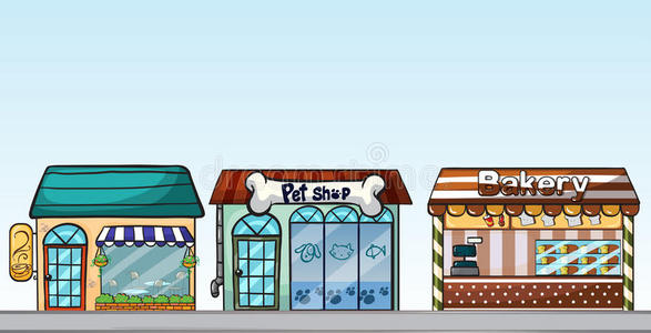 天空商店图片-天空商店素材-天空商店插画-摄图新视界