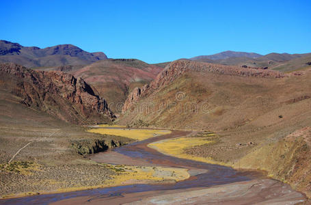 玻利维亚的小山河