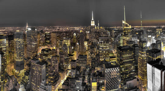 纽约市夜景