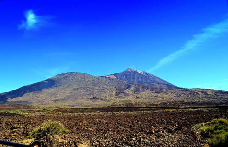 美丽的 泰德 西班牙语 岩石 火山 特内里费 最高 旅行