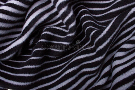 灰黑色折叠织物