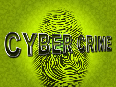网络犯罪表明间谍软件恶意软件和黑客