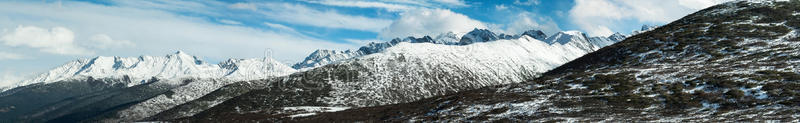 中国全景雪山