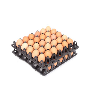 托盘里有一堆鸡蛋