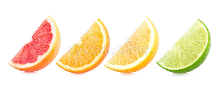 五彩柑橘片