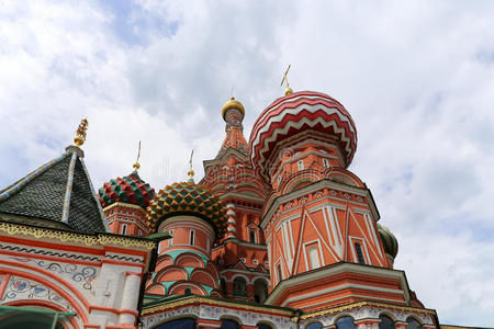 莫斯科，俄罗斯，红场，巴兹尔神殿，米宁和波贾斯基纪念碑