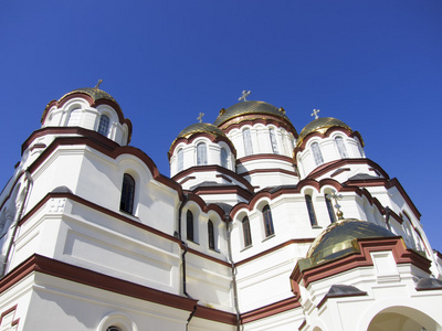 阿陀斯山修道院。阿布哈兹