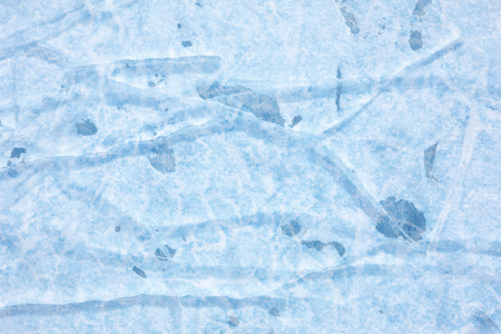 贝加尔湖冰纹理