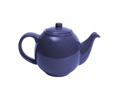 漂亮的紫茶壶