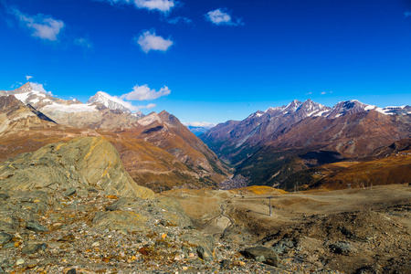 瑞士阿尔卑斯山风景