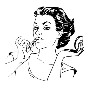 化妆师漫画图片