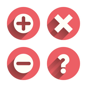 加号减号素材图片