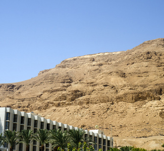 以色列朝圣者景点朱迪亚沙漠山脉