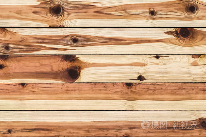 白松木板小屋墙表面纹理细节