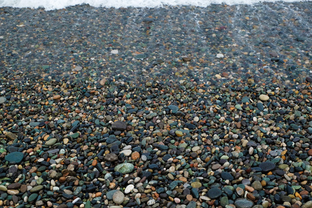 灰色海卵石