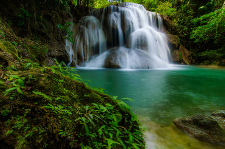 北碧府，泰国清迈湄卡闵瀑布国家公园