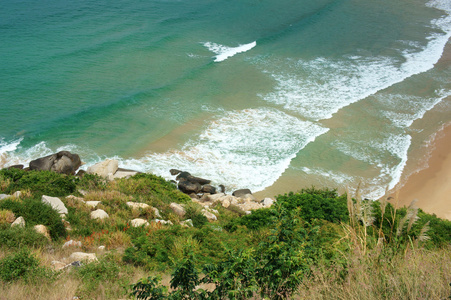 越南景观海滩山地生态旅游