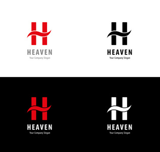 Logo 中的字母 H 形式