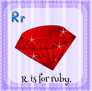 字母 R 是为 ruby