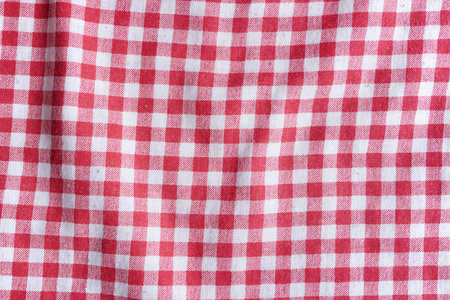 红色的野餐桌布背景图片