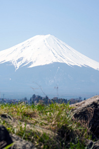 湖的本栖湖富士山