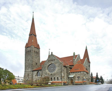 坦佩雷大教堂。芬兰