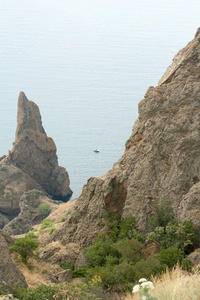 克里米亚山和海