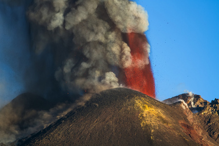 埃特纳火山喷发