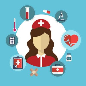 卫生保健和医学研究的背景照片