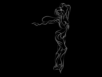 曲线的轮廓图片