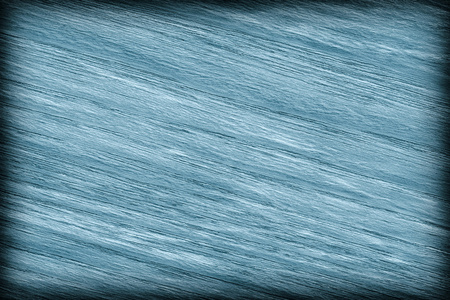 橡木木材漂白和染色蓝 Vignette Grunge 纹理样品