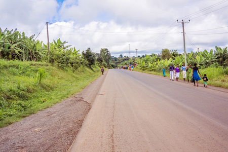 农村公路在坦桑尼亚
