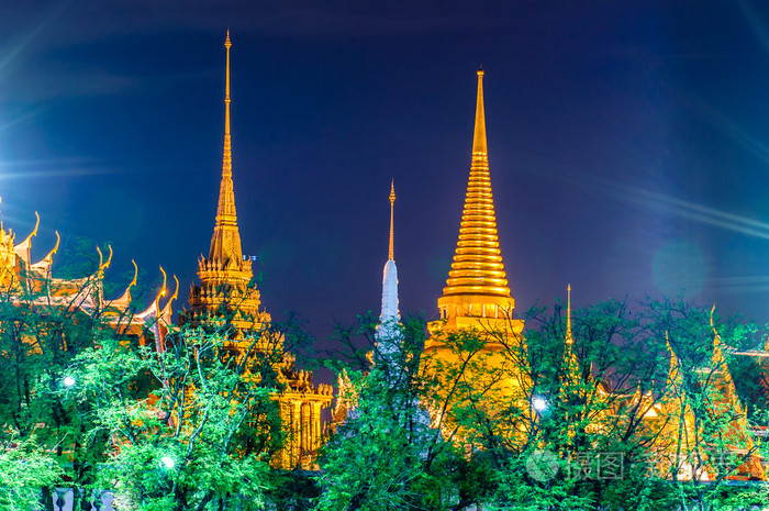 暮光之城殿的翡翠佛 玉佛寺，泰国曼谷