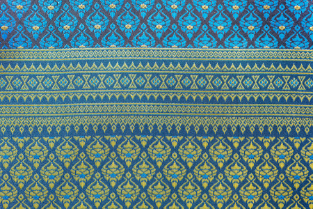 泰国丝绸织物图案