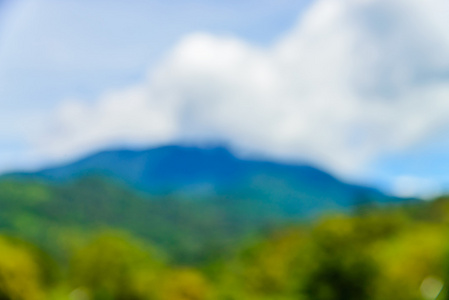 山和河背景