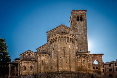 La Collegiata CastellArquato 前面