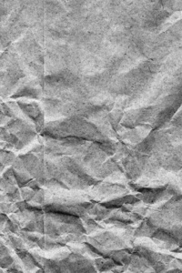 灰色的回收牛皮纸袋皱巴巴的 Grunge 纹理细节