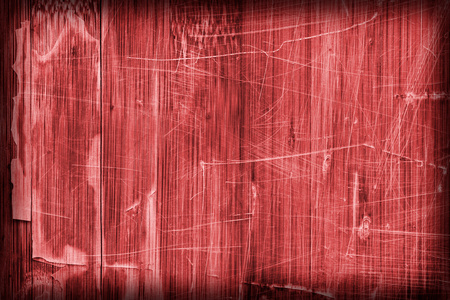 老木层合的板红染色漆布破解划伤剥了皮的小插图 Grunge 纹理