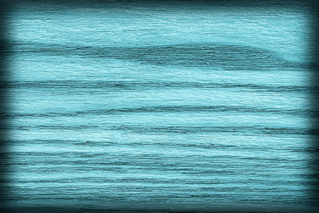 天然橡木木材漂白和染色青色 Vignette Grunge 纹理样本