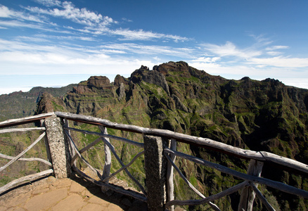 山景 泅渡从皮做 Pico Ruivo Arieiro