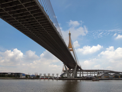 沙没巴干，泰国普密蓬 BridgeIndustrial Ring Road Bridge