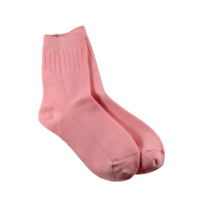 儿童的粉红色的袜子