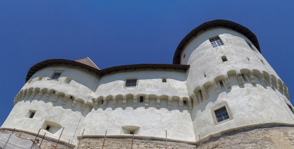 在克罗地亚的中世纪城堡