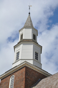 布鲁顿教区主教制度的教会在威廉斯堡，弗吉尼亚州